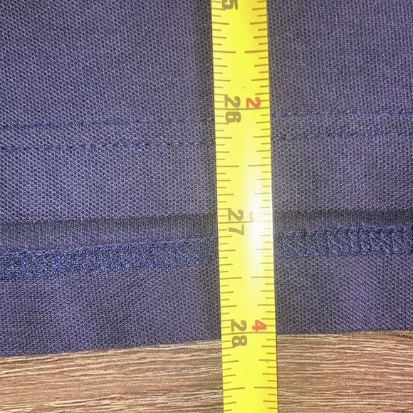 Bundle of 2 Mens Medium IZOD Pima Cotton Polo Shirts Blue & White - Picture 6 of 12